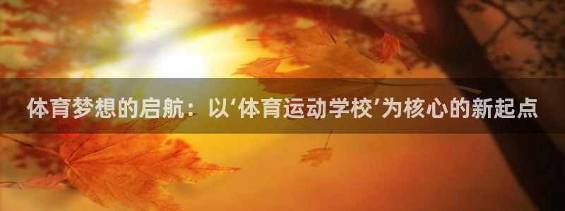 JJB竞技宝官网下载平台注册：体育梦想的启航：以‘体